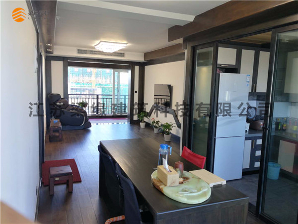 梁緣建科木構特色木結構裝修工程完工